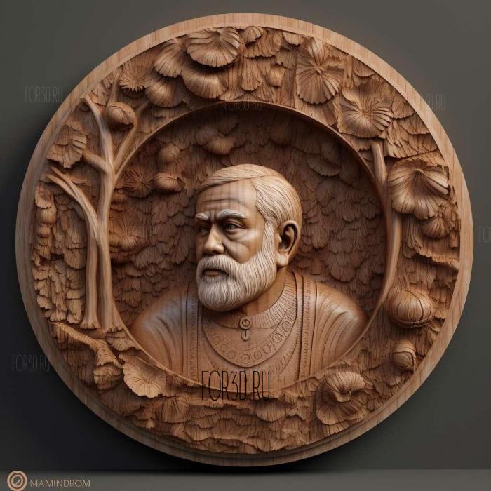 Narendra Modi 1 stl model for CNC